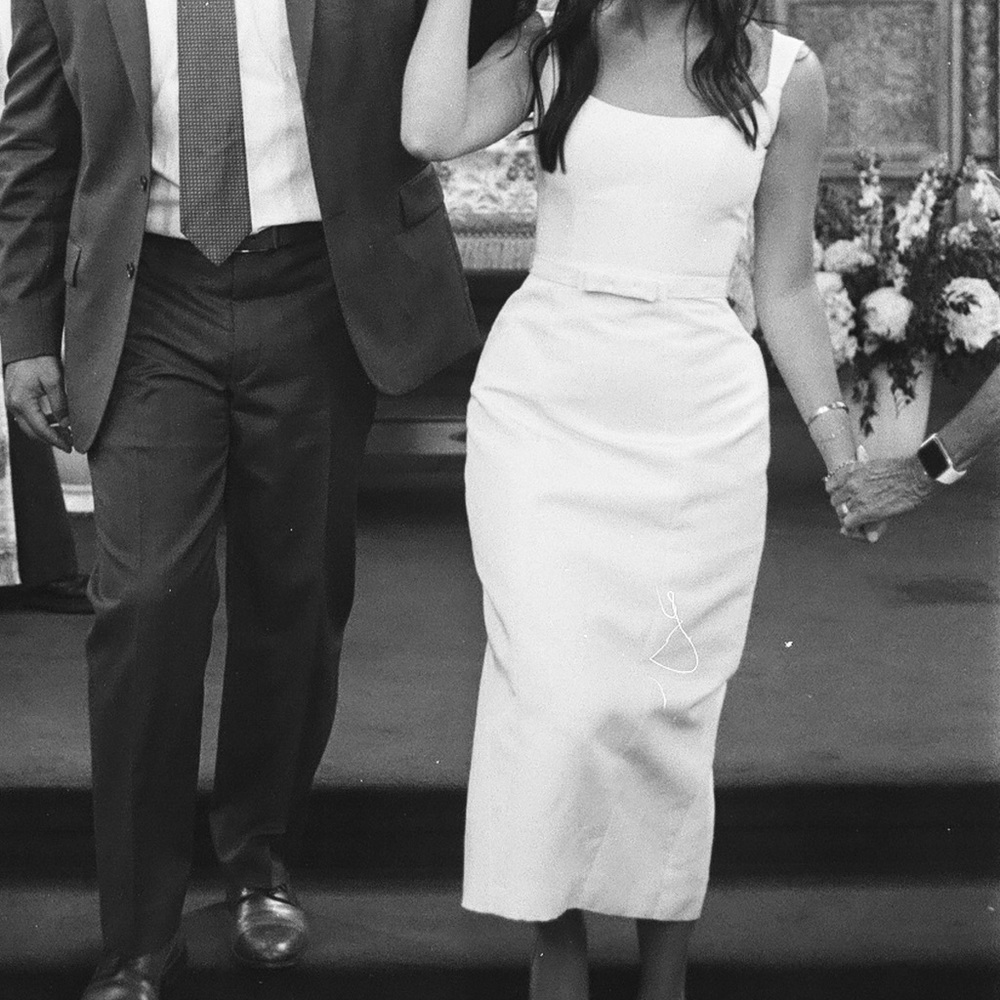 Markarian Custom Bridal Midi Dress - Picture 2 of 7